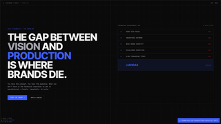 Screenshot of luicidas.com