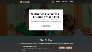 Thumbnail of venomita.com