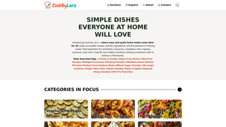 Thumbnail of cookbylara.com