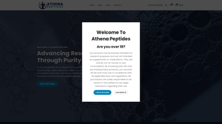 Thumbnail of athenapeplabs.com