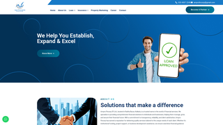 Screenshot of amprofincorp.com