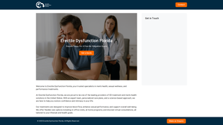 Thumbnail of erectiledysfunctionflorida.com