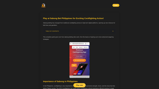 Thumbnail of sabongbetonline.com