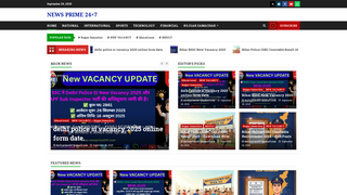 Thumbnail of newsprime247.com