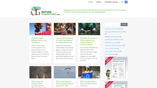 Thumbnail of natureparenting.com