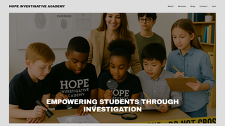 Thumbnail of hopeinvestigativeacademy.com