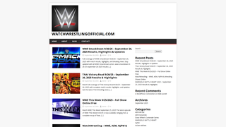 Thumbnail of watchwrestlingofficial.com