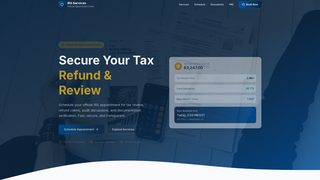 Screenshot of taxclearance.net