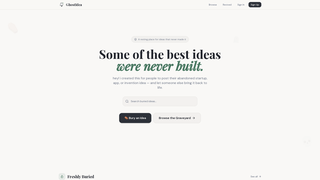 Screenshot of ghostidea.com