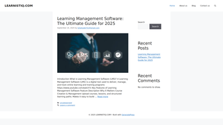 Thumbnail of learnistiq.com