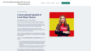 Thumbnail of conversationalspanishslangmastery.com