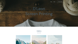 Thumbnail of dleonscreenprinting.com