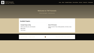 Thumbnail of txfkennels.com
