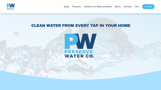 Thumbnail of preservewaterco.com