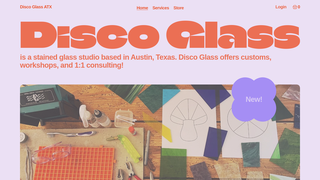 Thumbnail of discoglassatx.com