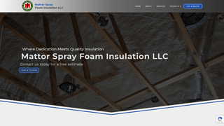 Thumbnail of mattorsprayfoam.com