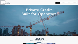 Thumbnail of gore-capital.com
