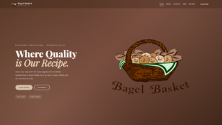 Screenshot of bagelbasketbethlehem.com
