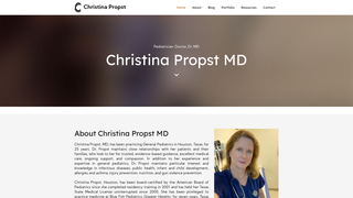 Thumbnail of christinapropst.com