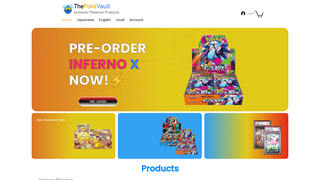 Thumbnail of thepokevault.com