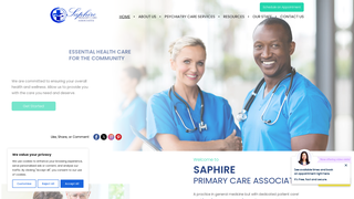 Thumbnail of saphireprimarycare.com