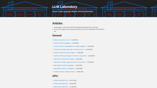 Thumbnail of llmlaba.com