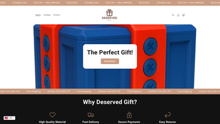 Thumbnail of deservedgift.com