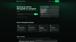 Thumbnail of nosqlbackupmanager.com