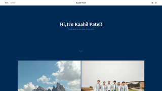 Thumbnail of kaahilpatel.com
