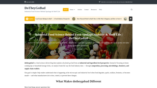 Screenshot of dotheygobad.com