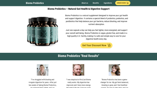 Thumbnail of biomaprobioticss.com
