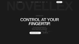 Screenshot of novellex.dev