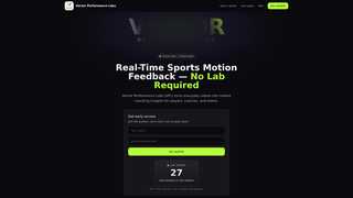 Screenshot of vplabs.ai