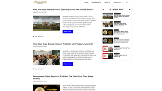 Thumbnail of aryasamajnewyork.org