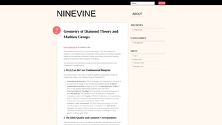 Thumbnail of ninevine.org