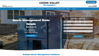 Thumbnail of coosavalleydumpsters.com