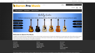 Thumbnail of baronpromusicsales.com