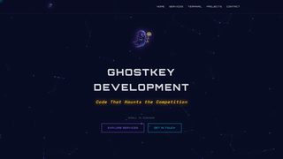 Screenshot of ghostkey.dev