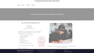 Thumbnail of vliegerproofreading.com