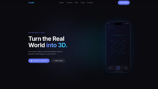 Screenshot of voxelio.app