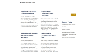 Thumbnail of templateformat.com