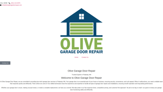 Thumbnail of olivegaragedoorrepair.com