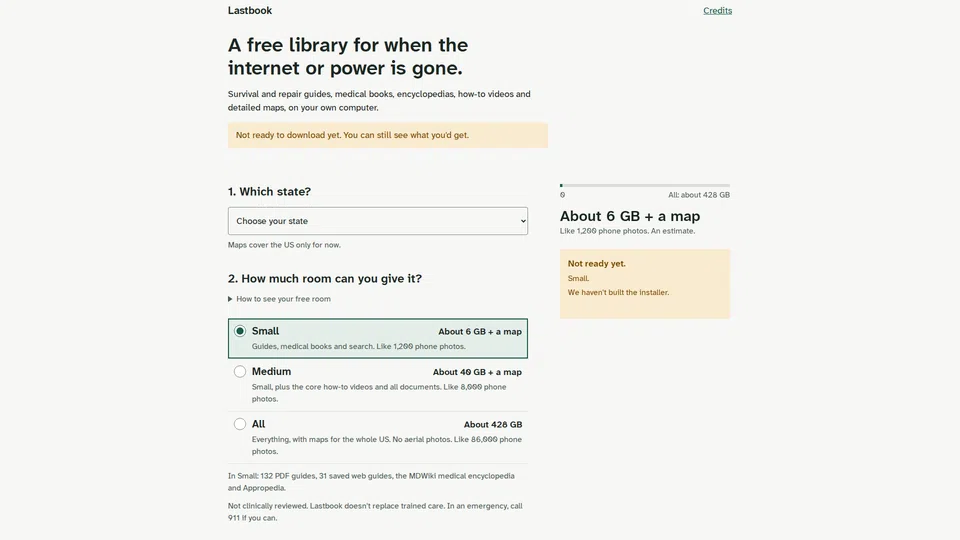 Site preview