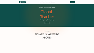 Thumbnail of languitude.com