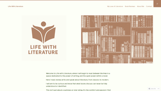 Thumbnail of lifewithliterature.com