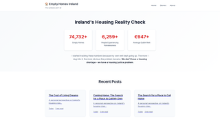 Thumbnail of emptyhomesireland.org