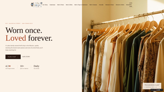 Screenshot of eyethrift.com