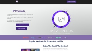 Thumbnail of iptvspeeds.net