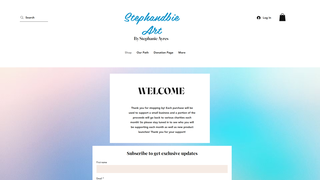 Thumbnail of stephandbieart.com