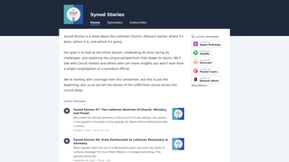 Thumbnail of synodstories.com